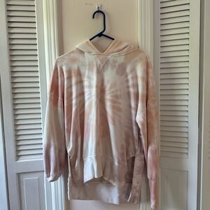 Abercrombie & Fitch Small Soft Pink Tye Dye Hoodie